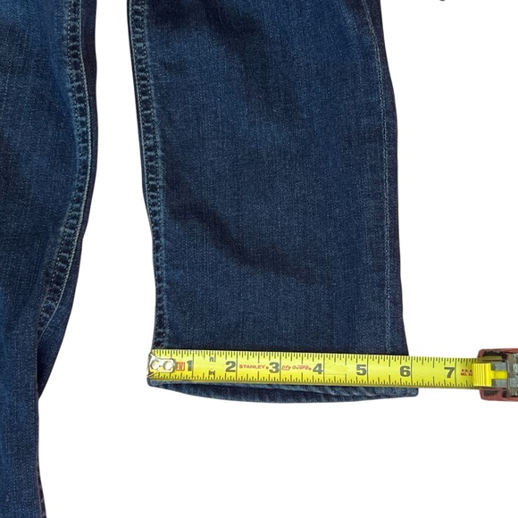 CITIZENS OF HUMANITY Isola High Rise Straight Crop Dark Jeans Women's Size 28 - Picture 14 of 16